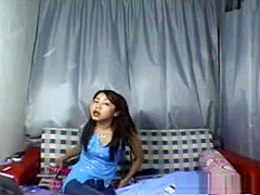 Chinese babe in webcam