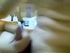 Chinese student 18+ giving a hot blowjob
