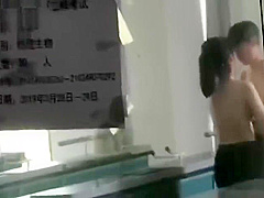 Chinese students 18+ have sex in a biologic laboratory BY SexyVi