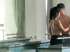 Chinese students 18+ have sex in a biologic laboratory BY SexyVi