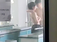 Chinese students 18+ have sex in a biologic laboratory BY SexyVi