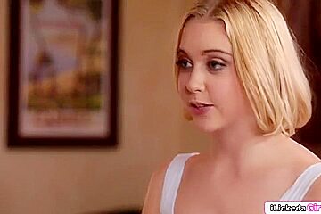 Chloe Cherry, Kristen Scott And teen 18+ Chloe - teen 18+ Babe Pussy Licking Lesbian Stranger