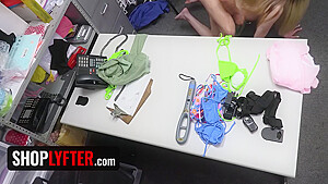 Chloe Rose In Hot Model Gets Pounded For Stealing Bikinis From Officer Tommy Gunns Store