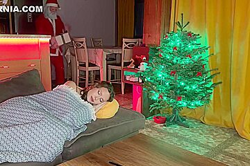 Christmas Miracle! Santa Gave Me An Anal Tree And Fucked My Tight Ass