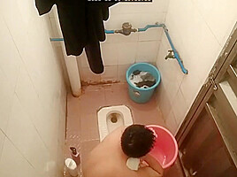 Classmate Bathing In School 11