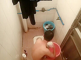 Classmate Bathing In School 11