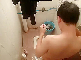 Classmate Bathing In School 11