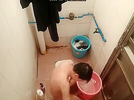 Classmate Bathing In School 11