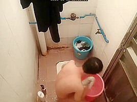 Classmate Bathing In School 11