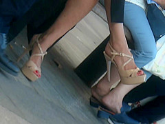 Classy MILF in high heels