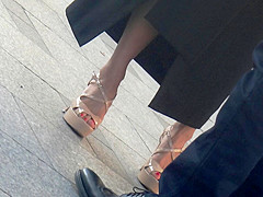 Classy MILF in high heels