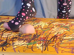 Cock Trample In Cute Socks CBT