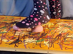 Cock Trample In Cute Socks CBT