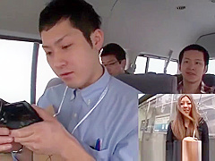 Cosplay nippon babe fucking lucky dude in car