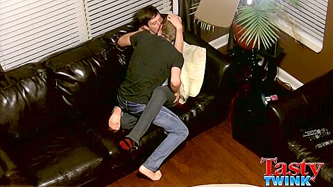 Couch Fucking With Erik And Chad - Erik Reese And Chad Frost