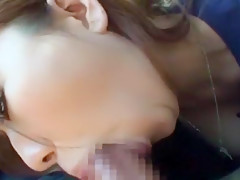 Crazy Japanese chick Wakana Kinoshita in Fabulous Car JAV clip