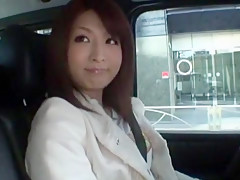 Crazy Japanese girl Saya Mizuki in Fabulous POV, Car JAV scene
