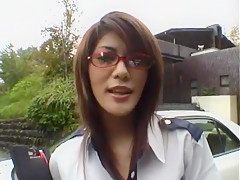Crazy Japanese slut Anna Kaneshiro in Horny Blowjob JAV clip