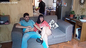 Cuckolding My Husband In The Kitchen While I Fuck His Best Friend -kellyhotstepmom
