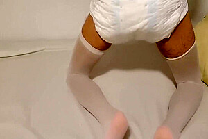 Cum With Me Faggot Diaper Sissy Joi