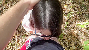 Cumming In My Panties In The Woods And Wear All Day