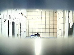 Cute Asian chick in the shower