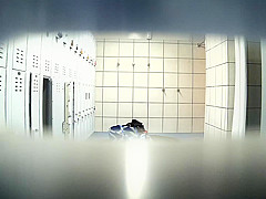 Cute Asian chick in the shower