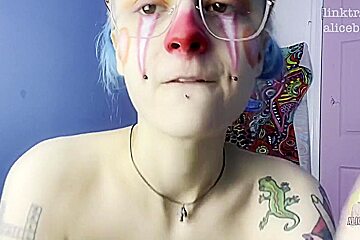 Cute Clown Girl Bloopers (behind The Scenes)