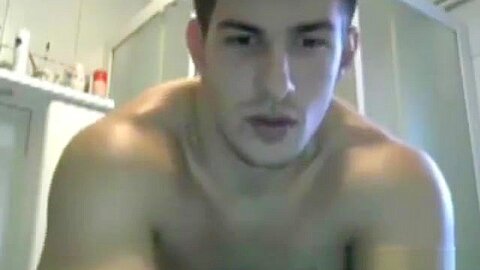 Cute Guy Showering