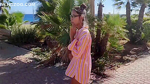 Cute Little Latina Doll Walking Naked Through The City People See Me Masturbating