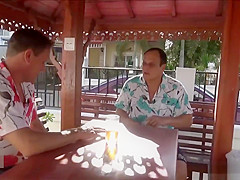 Cute Thai Girl Fucked By Two Older Guys In A Threesome