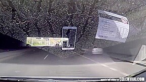 Cutest teen 18+ Gets A Free Taxi Ride