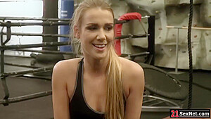 Czech Babe Ass Fucked By Gym Instructor With Alexis Crystal