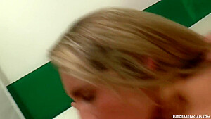 Czech Mouth Used By Big Monste - Horny Blonde And So Hot