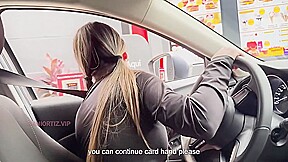 Dani Ortiz Drives His Car While His Vagina Vibrates Inedito With Tetas Grandes