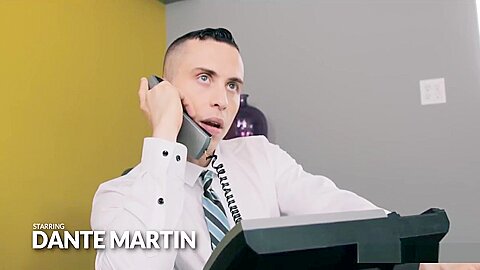 Dante Martin Bareback Office Anal Pounding - NextDoorStudios