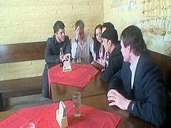 Dark Haired - The Outstanding Babe Gets Multiple Cumshots On Her Face