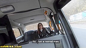 Dirty cab lady fucked by dirty driver in wet pussy hole