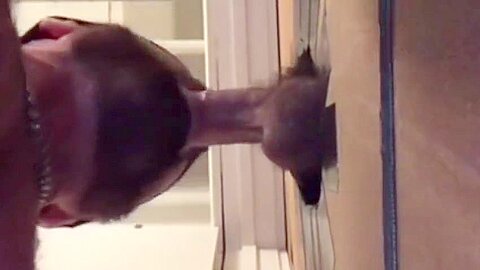 Discreet Big White Cock Serviced at Philly Gloryhole