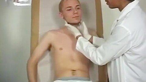 Doctor examine young gay man Once I was hard, he really began to wank me