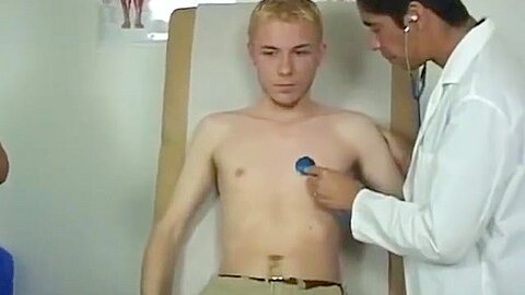 Doctor examine young gay man Once I was hard, he really began to wank me