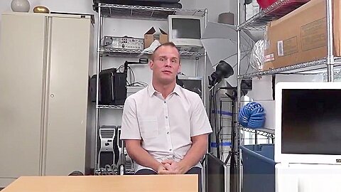 Doggystyled stud amateur fucked at casting