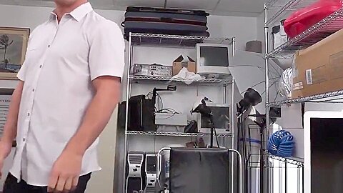 Doggystyled stud amateur fucked at casting