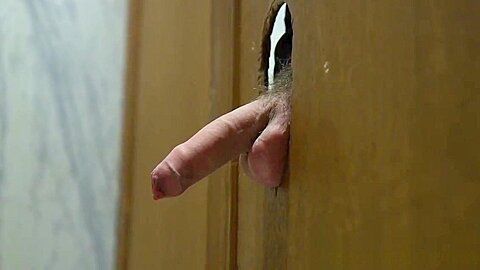 Dominated hunk edged at gloryhole