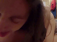Double Squirt On His Cock And I Swallow It All
