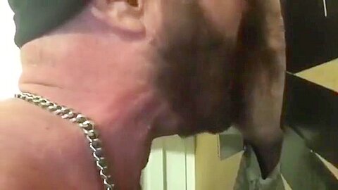 Eating HUGE Gloryhole Load