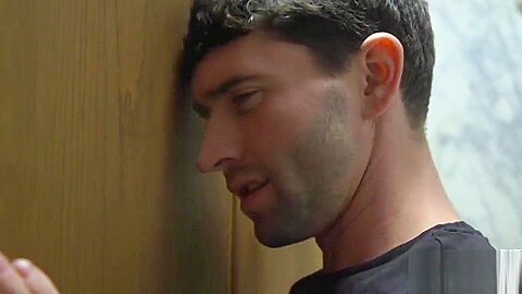 Edged stud dominated after gloryhole fun