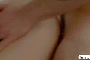 Emma Rose - Busty Tgirl Analed By Baxxx