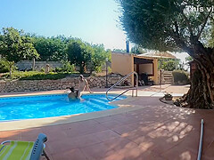 Esposa Amateur Culona Esta Muy Hot Para Fol R Duro En La Piscina