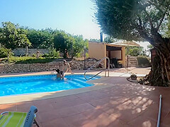 Esposa Amateur Culona Esta Muy Hot Para Fol R Duro En La Piscina
